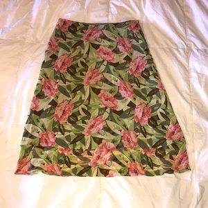 Floral skirt